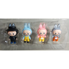 فیگور مدل لبوبو کد 836 ارتفاع 8 سانتی متر مجموعه 4 عددی