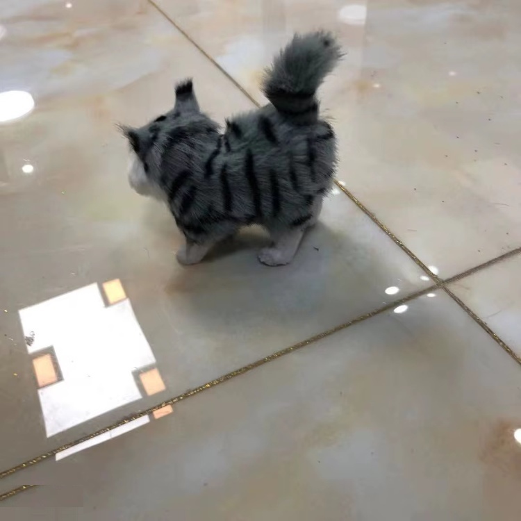 عروسک طرح گربه مدل 990 سایز 12 سانتی متر
