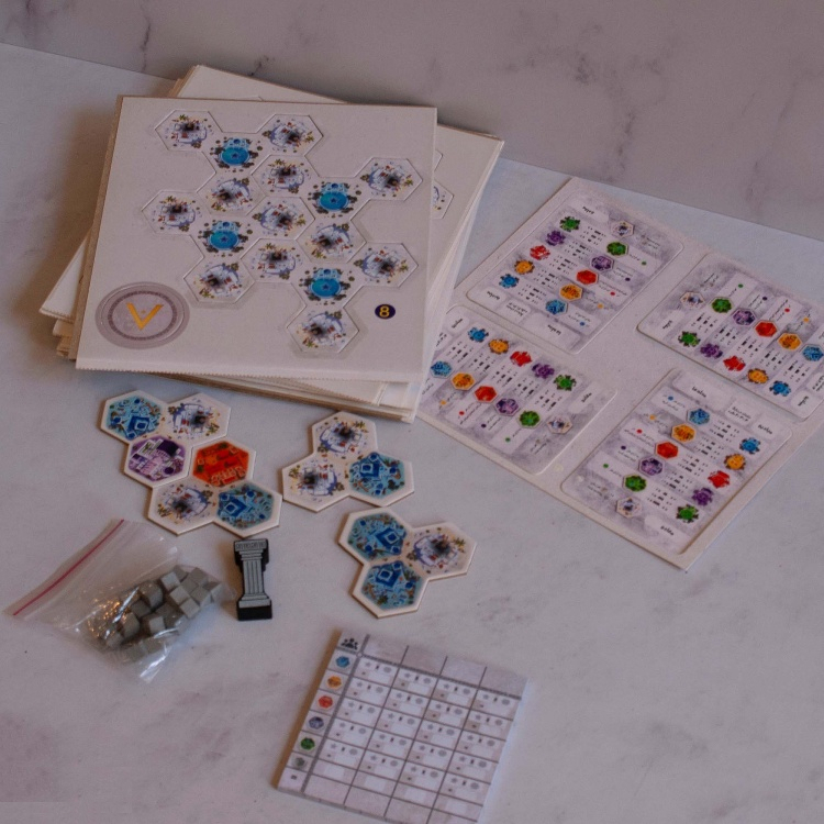 بازی فکری بردگیم مدل آکروپولیس