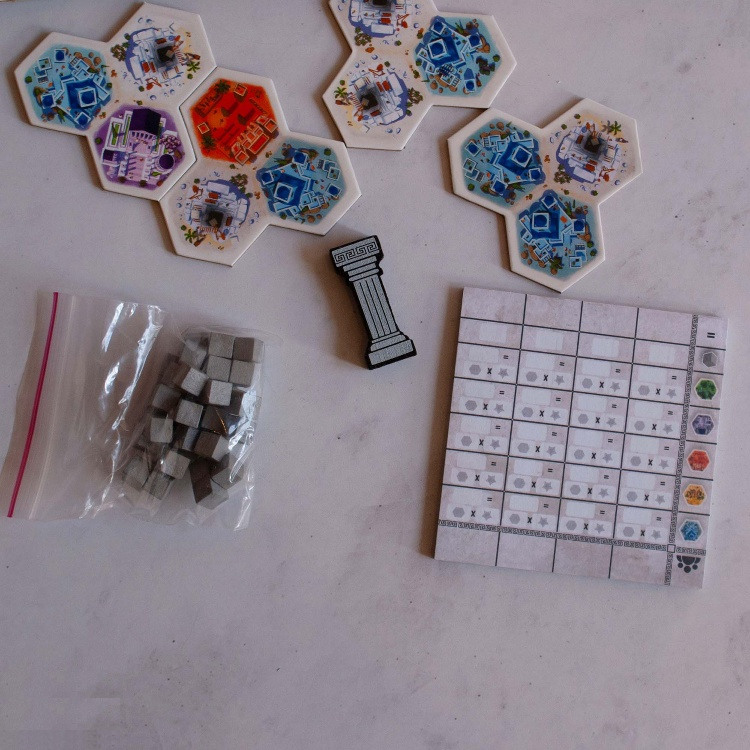 بازی فکری بردگیم مدل آکروپولیس