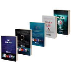 کتاب بخش دی، همکار، معلم، هیچوقت دروغ نگو و دروغ سری شوهر بیوهزن اثر فریدا مکفادن ترجمۀ مریم علیمحمدی و محمد ساکی نشر آذرگون 5 جلدی