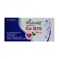 کپسول کوآنزیم کیوتن ویتاشور - 100 میلی گرم بسته 30 عددی