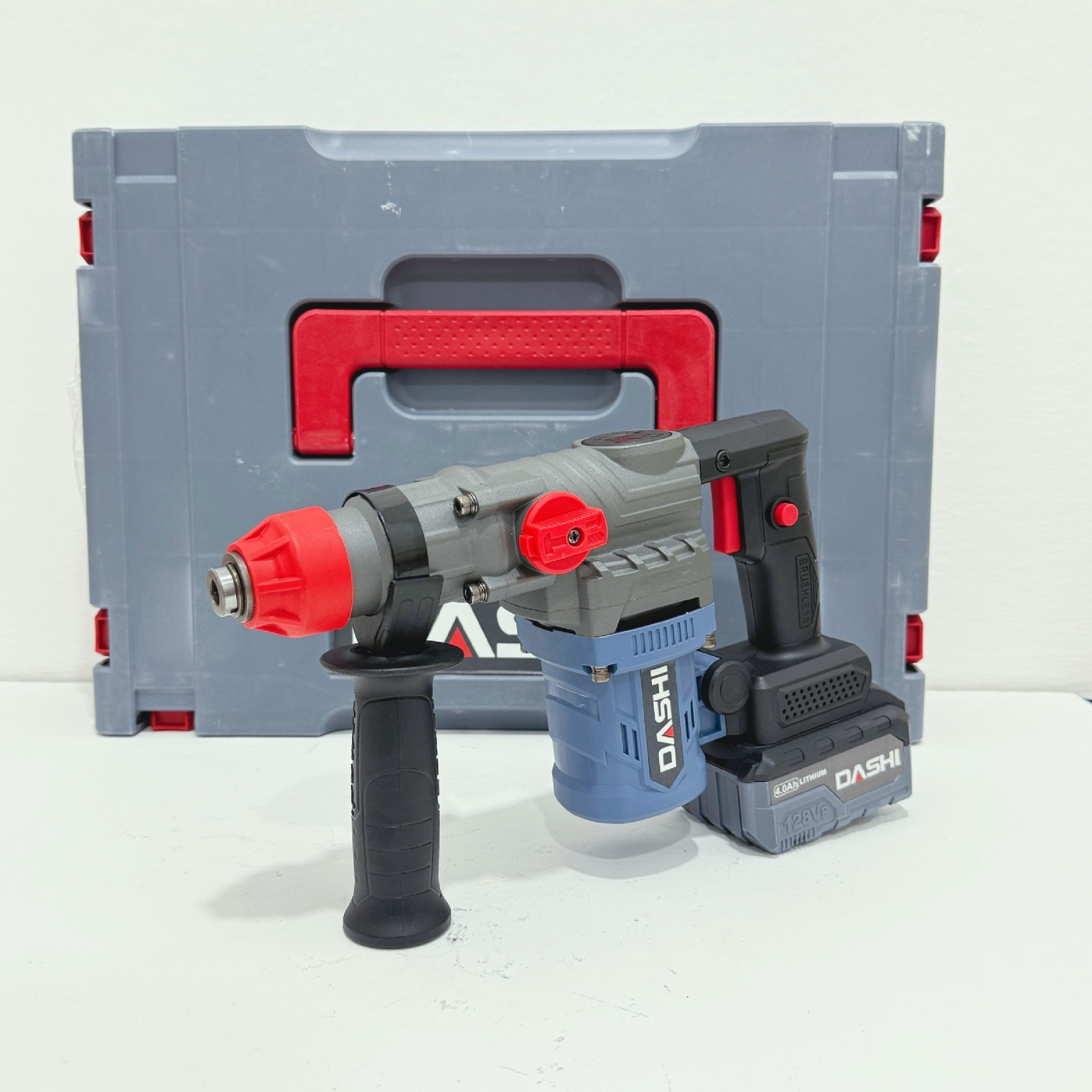 پک ابزار شارژی صنعتی داشی مدل 128vمجموعه 4 عددی