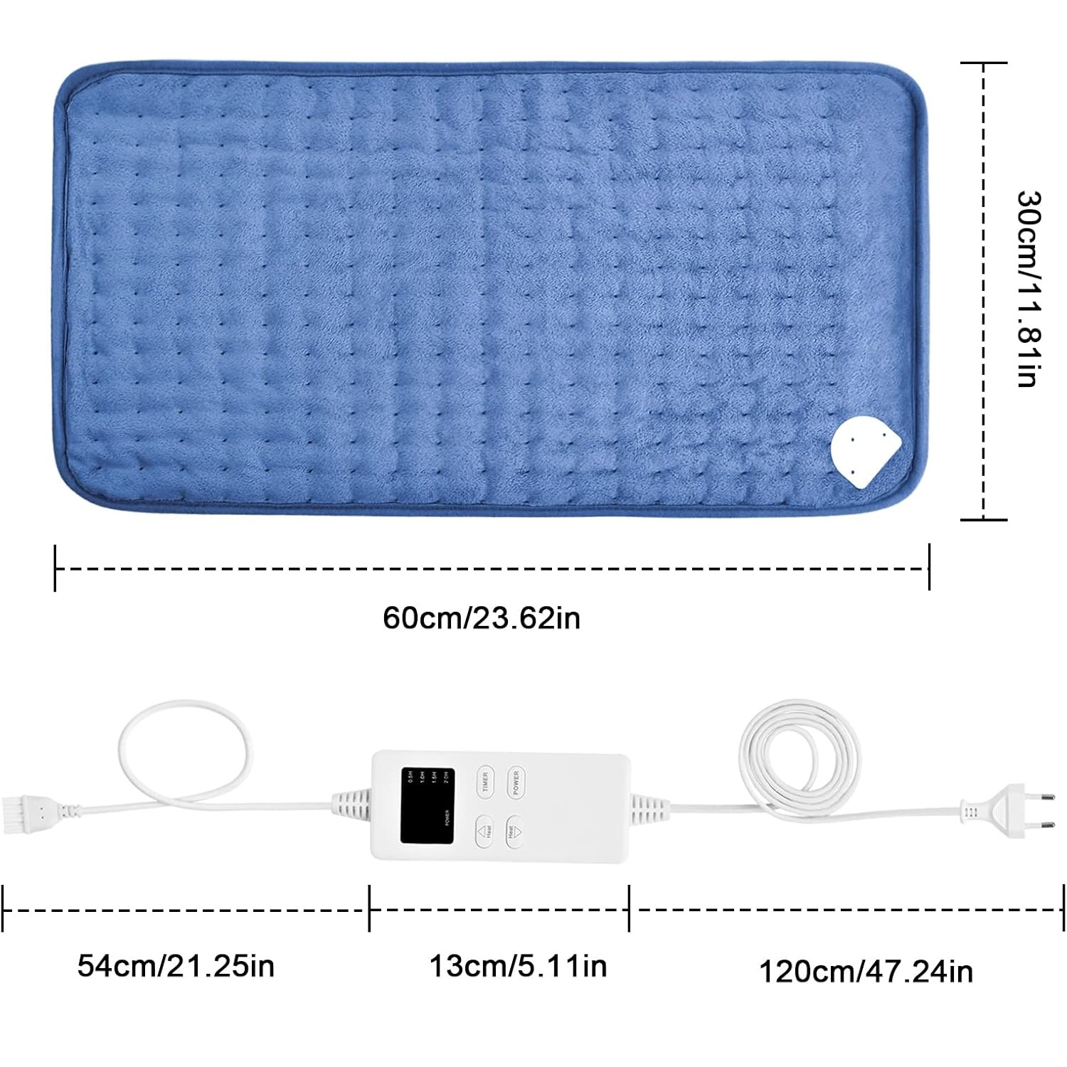 تشکچه برقی مدل HP4076 سایز 30*60 سانتی متر