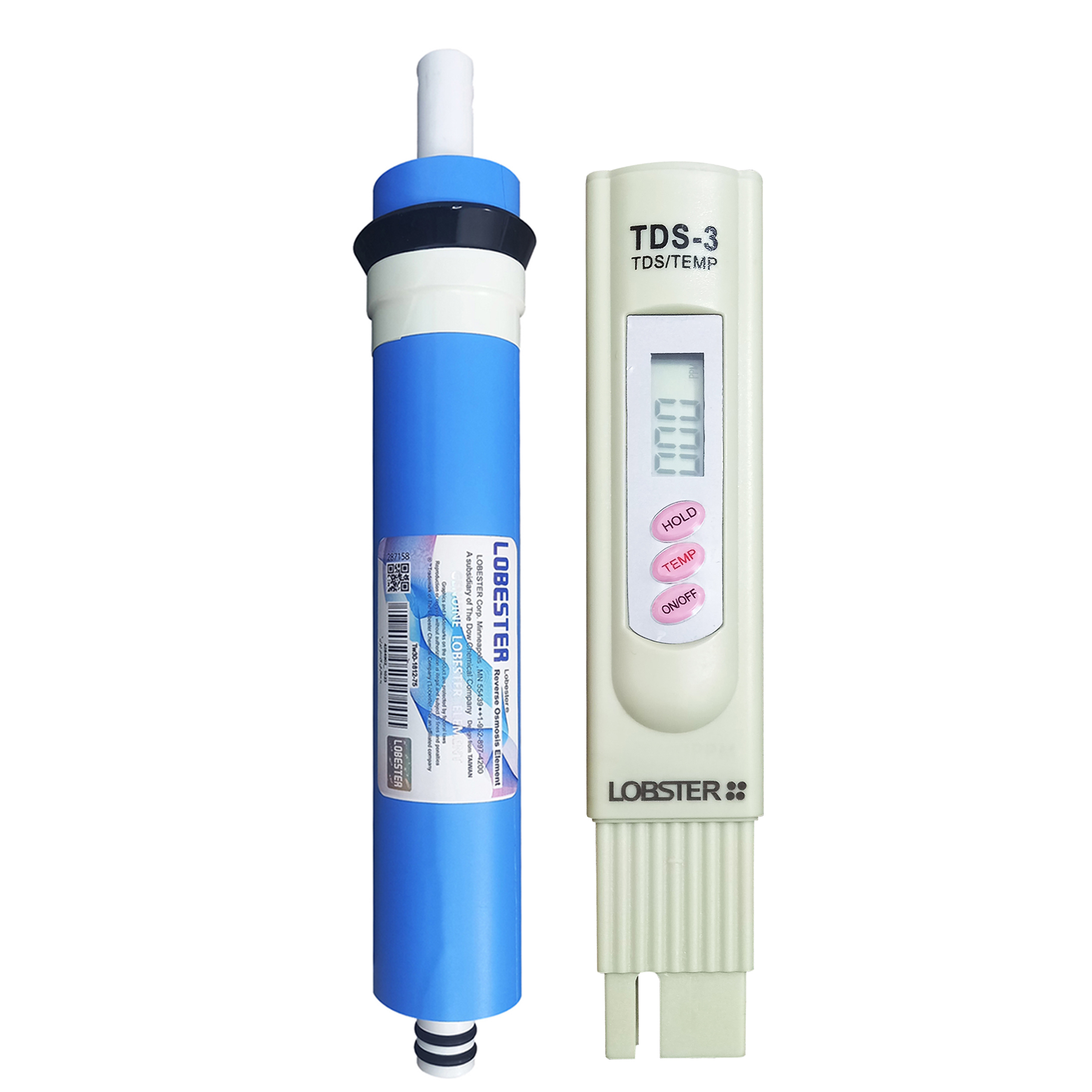 سختی سنج آب لابستر مدل New-TDS به همراه فیلتر ممبران مدل 13 Layers