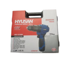 دریل پیچ گوشتی شارژی 12 ولت چکشی هیوسان مدل HS1230-B