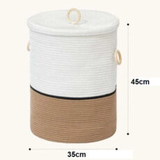 سبد رخت چرک مدل چوبی