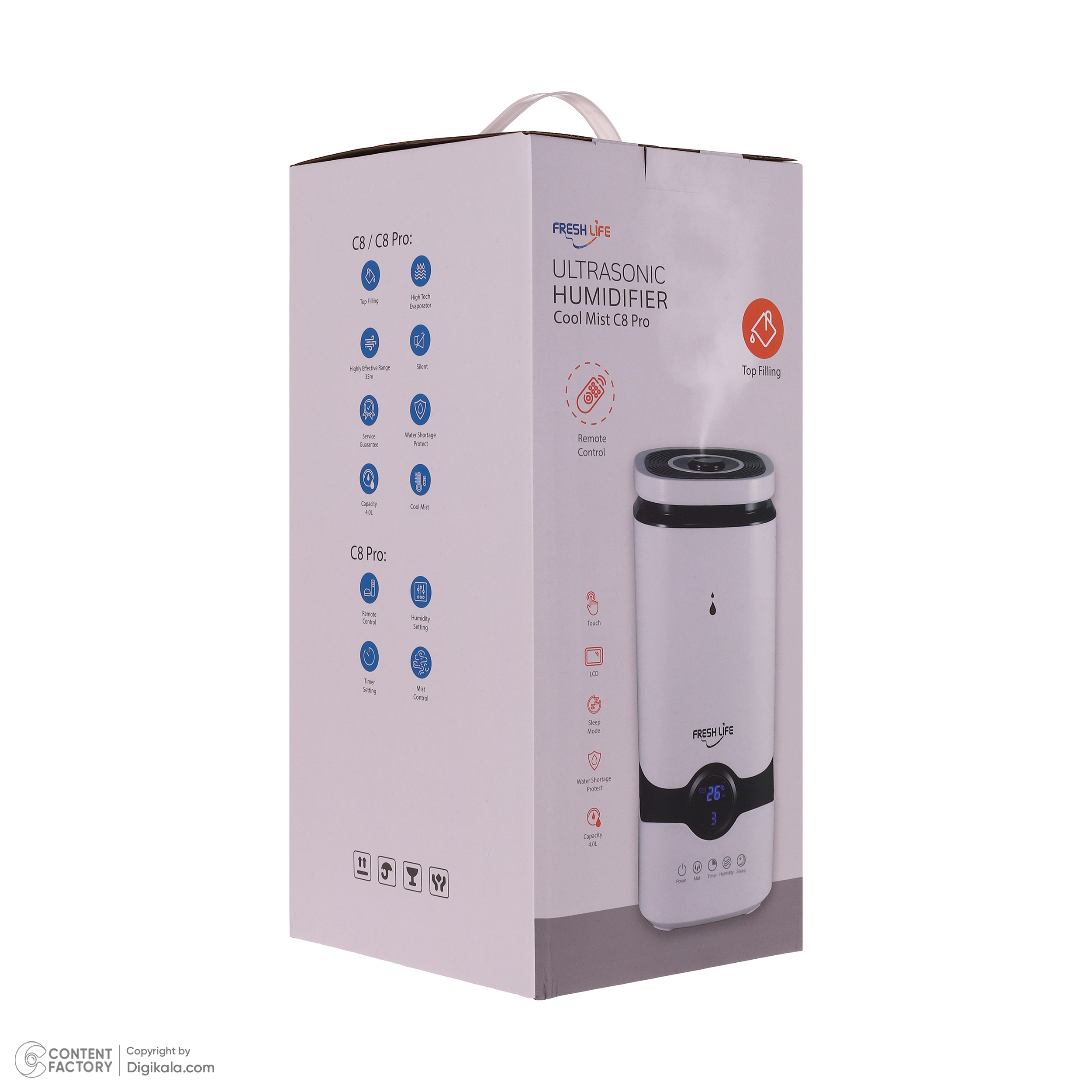 دستگاه بخور سرد فرش لایف مدل C8 pro