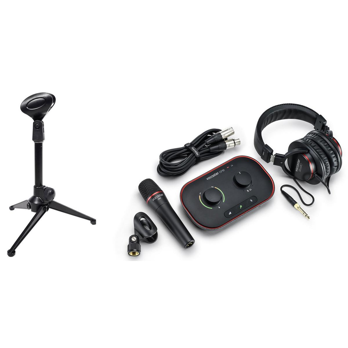 پکیج کارت صدا استودیو فوکوس رایت مدل Vocaster One Studio