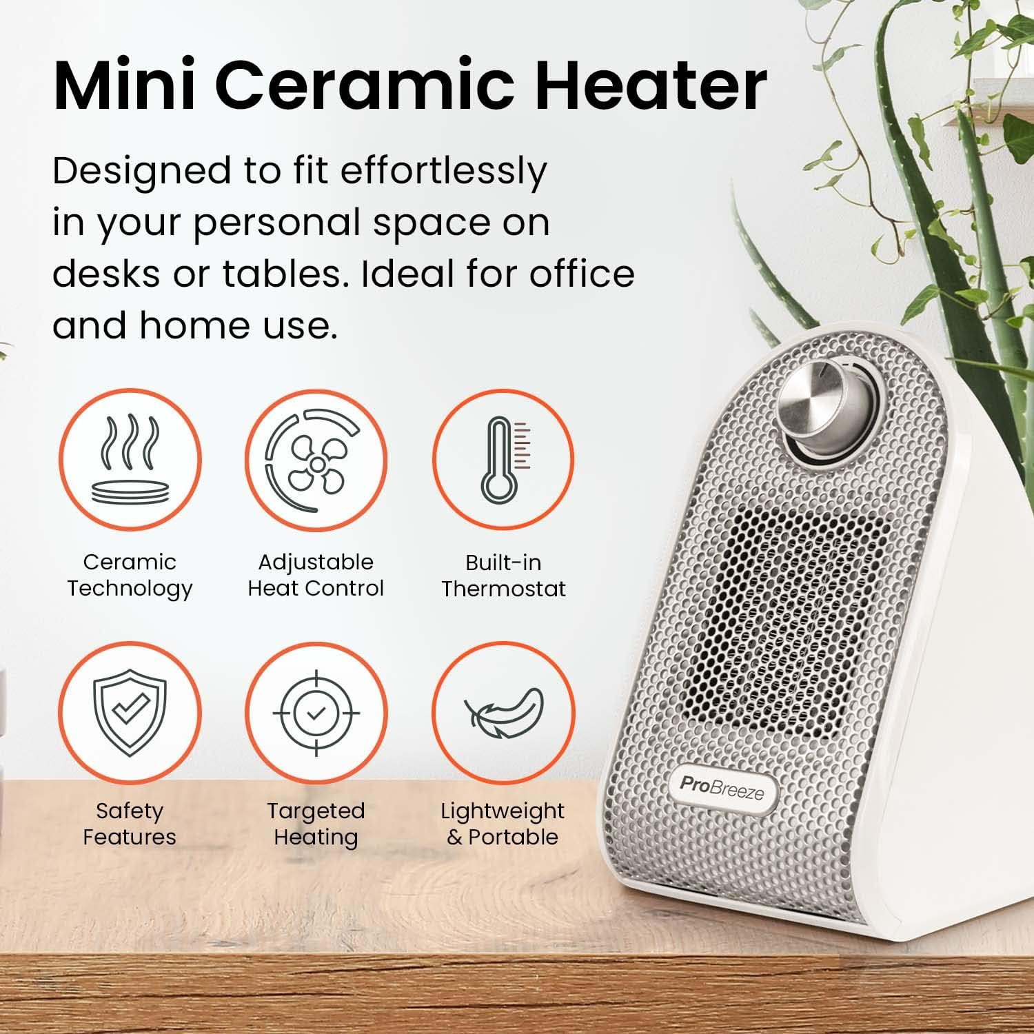 بخاری برقی پرو بریز مدل MINI