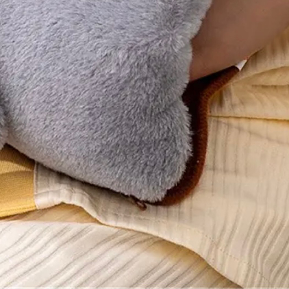 کیسه آب گرم برقی مدل باشتی طرح گربه پولیشی