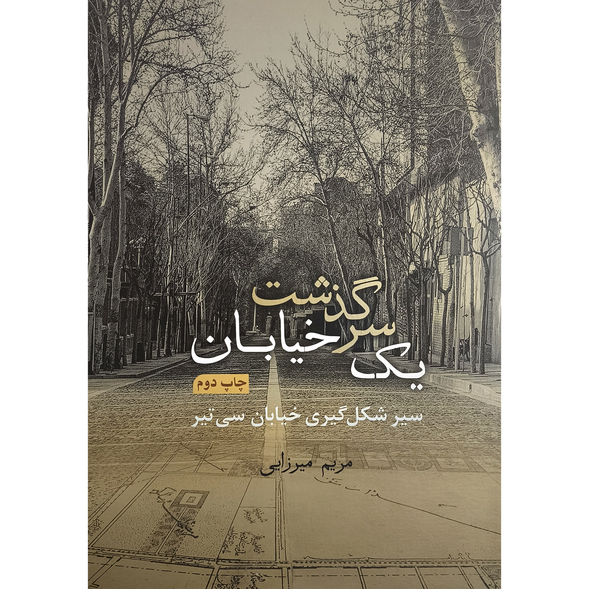 کتاب سرگذشت یک خیابان سیر شکل گیری خیابان سی تیر  اثر مریم میرزایی انتشارات گویا