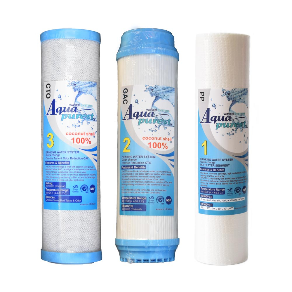 فیلتر دستگاه تصفیه آب آکوا پیورست مدل ALKALINE-NEW06 مجموعه 6 عددی