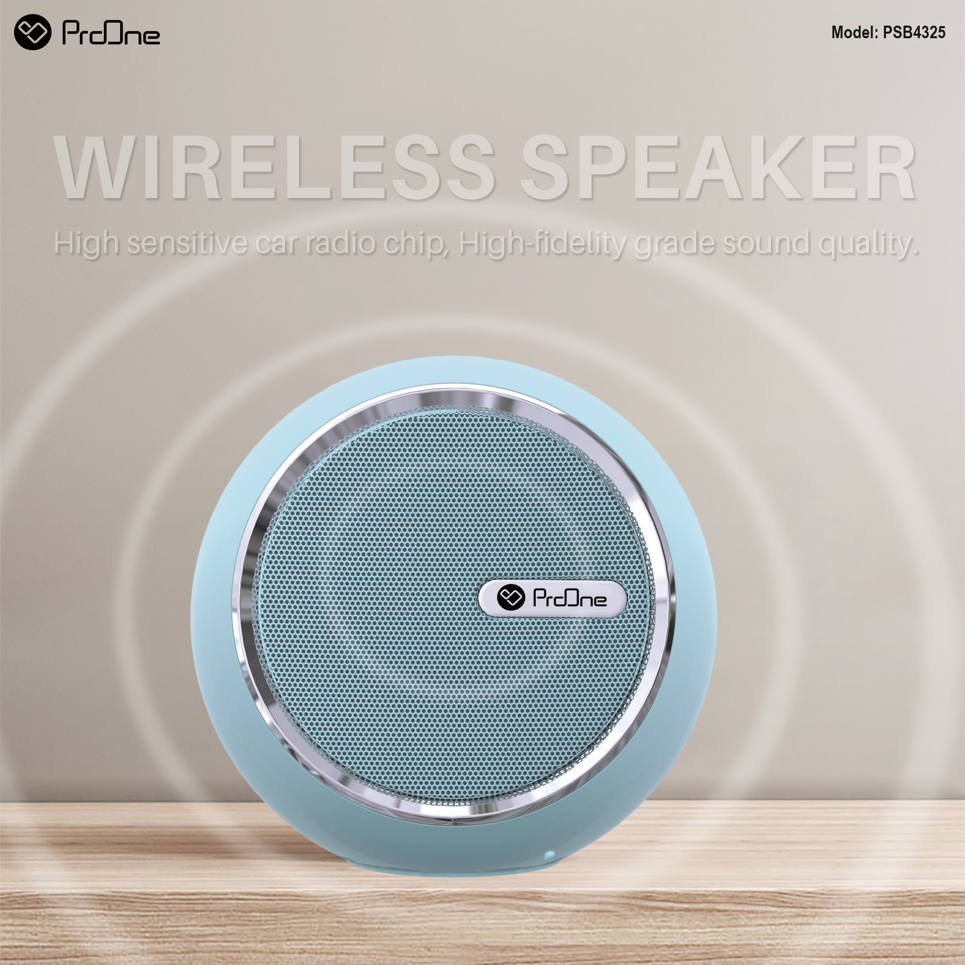 اسپیکر بلوتوثی قابل حمل پرووان مدل PSB4325