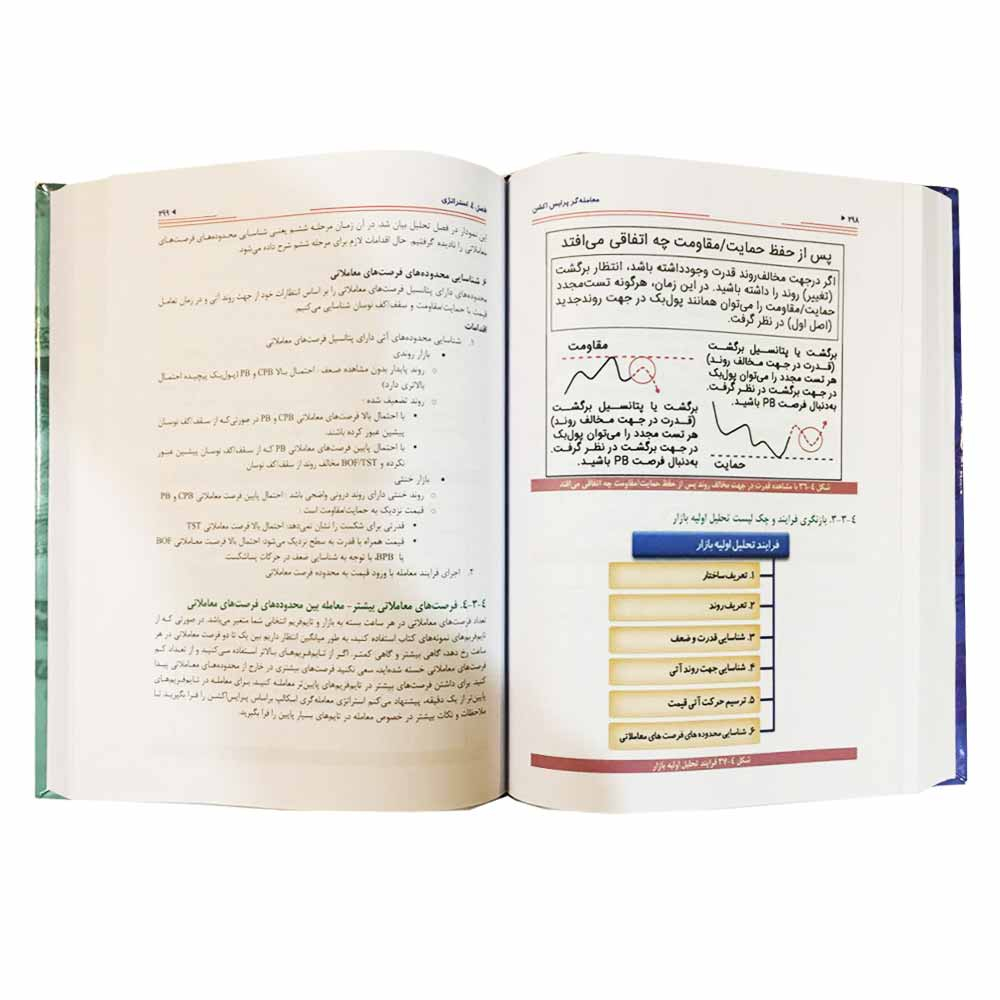 كتاب معامله گر پرايس اكشن اثر لنس بگز انتشارات آراد كتاب
