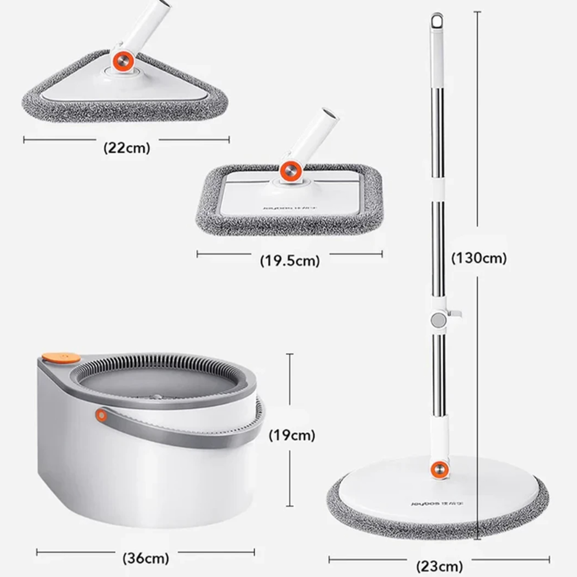 زمین شوی چرخشی جوی بوس مدل Spin Mop