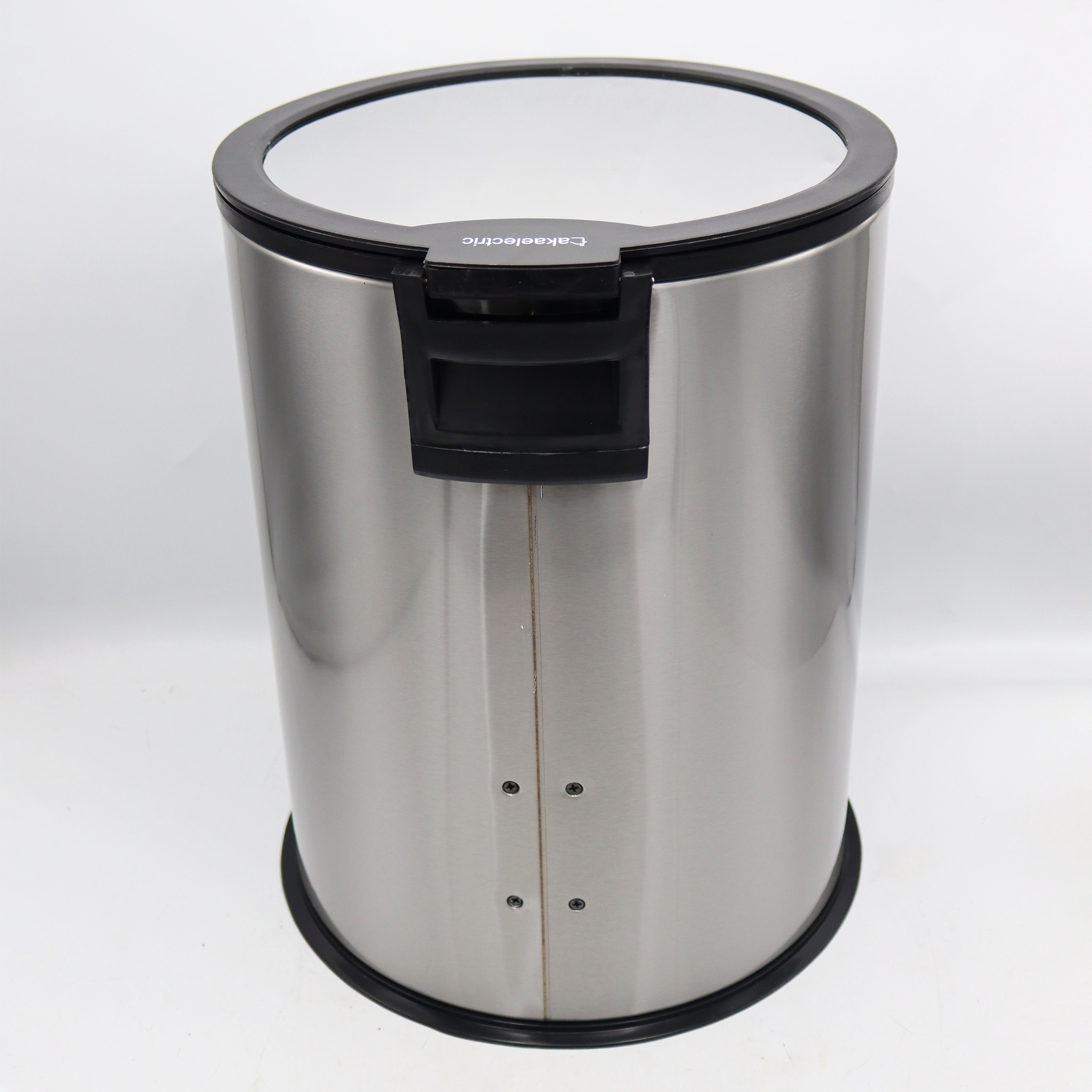 سطل زباله پدالی آکا الکتریک مدل آینه ای کد YP-ARAM BAND-015L ظرفیت 15 لیتری