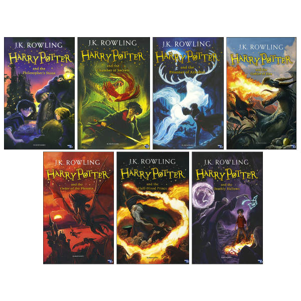 کتاب Harry Potter اثر J. K. Rowling انتشارات زبان مهر 7 جلدی