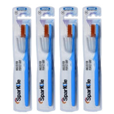 مسواک اسپارکل مدل s4 pro با برس متوسط بسته 4 عددی