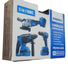 دریل پیچ گوشتی ویوارکس مدل VR2403-BCK مجموعه سه عددی