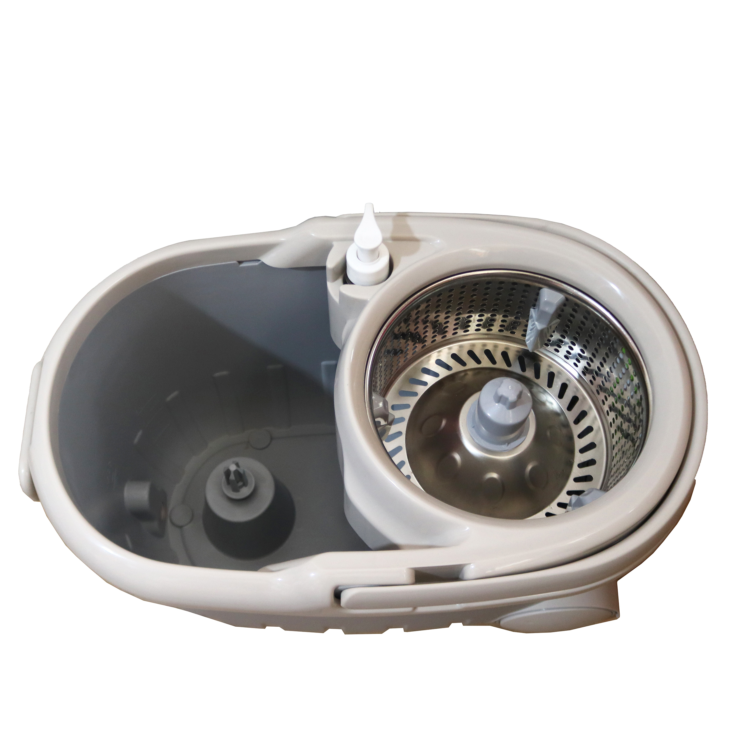 ست سطل و زمین شوی لیمون مدل چرخ دار کد YP-2021