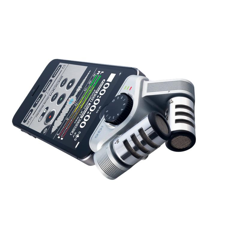 میکروفون حرفه ای زوم مدل IQ6 مناسب برای آیفون