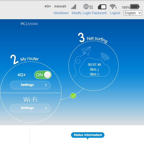 مودم 4.5G زد تی ای مدل MF971RS
