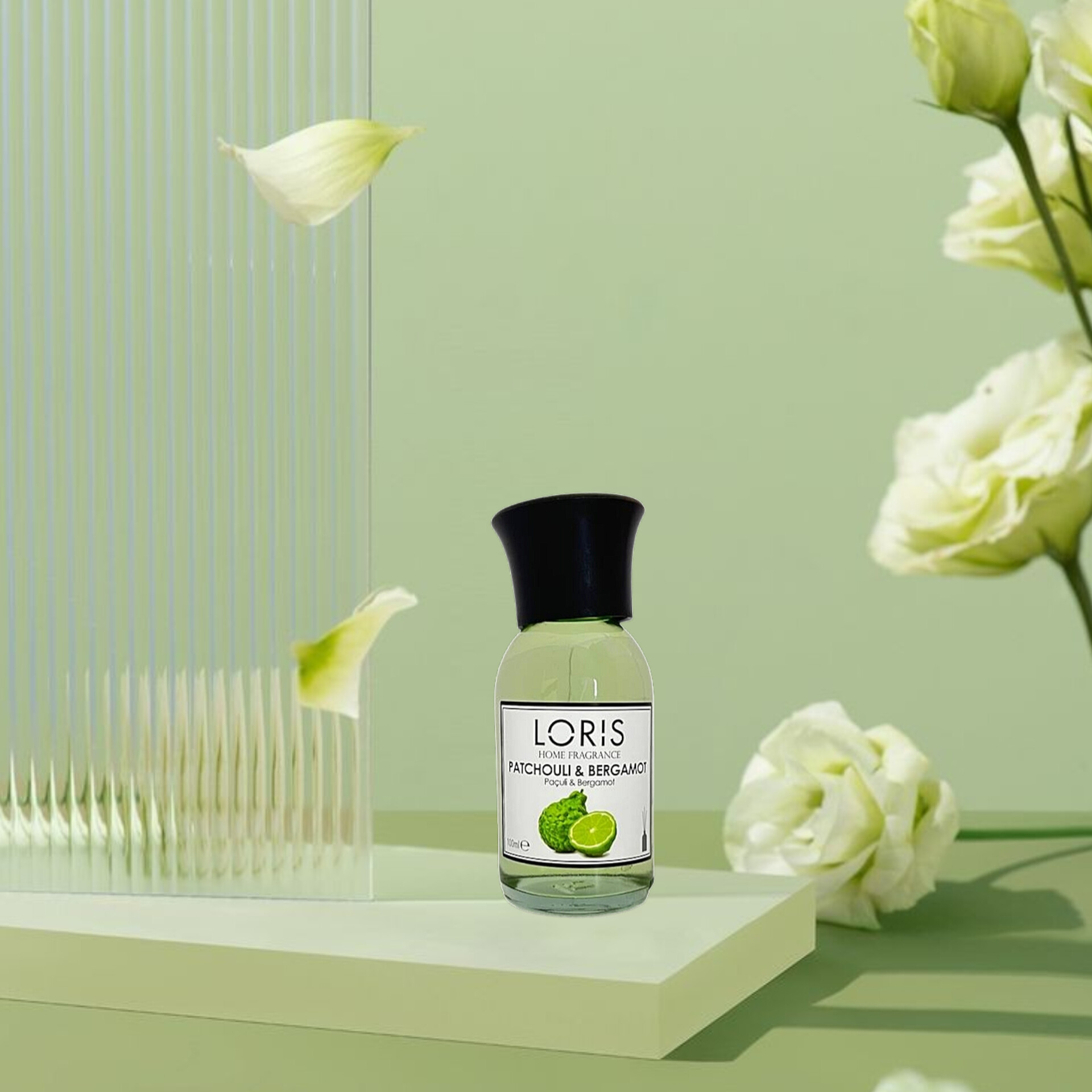 خوشبوکننده هوا لوریس مدل ترنج و نعنا حجم صد میلی لیتر