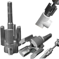 قلاویز و حدیده سر دریلی لوله اب مدل jt-3/4