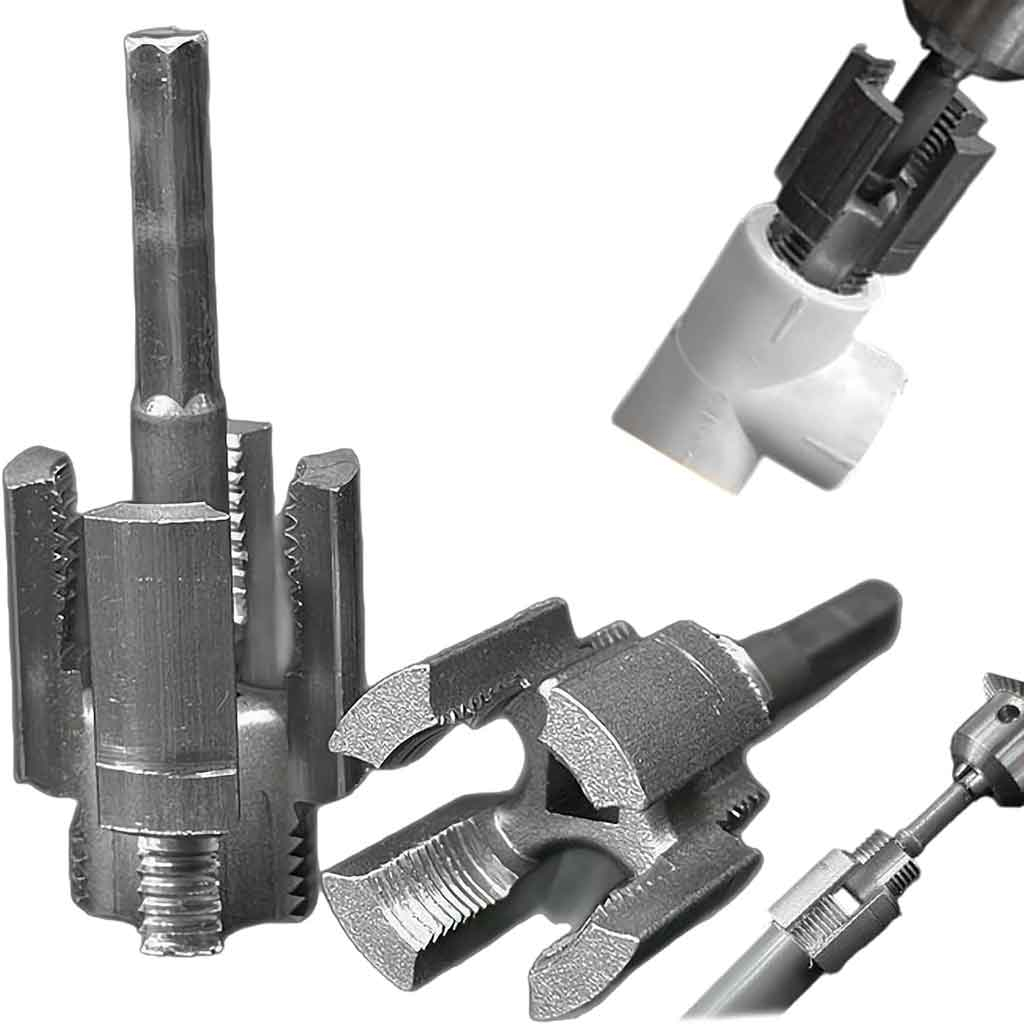 قلاویز و حدیده سر دریلی لوله اب مدل jt-3/4