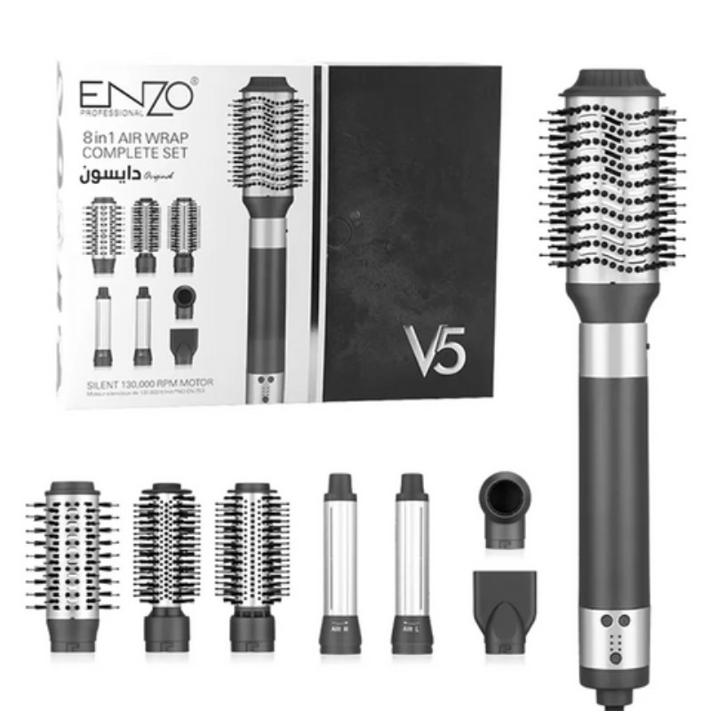 سشوار برس‌دار حالت‌دهنده 2000 وات انزو پروفیشینال مدل 753