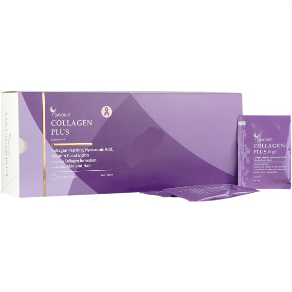 ساشه کلاژن پلاس دایونیکس - 5 گرم بسته 15 عددی