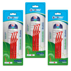 مسواک بین دندانی کانفیدنت کد 0.5 سه بسته 6 عددی