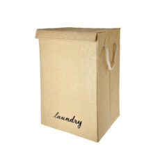 سبد لباس چرک مدل دسته کنفی درب دار