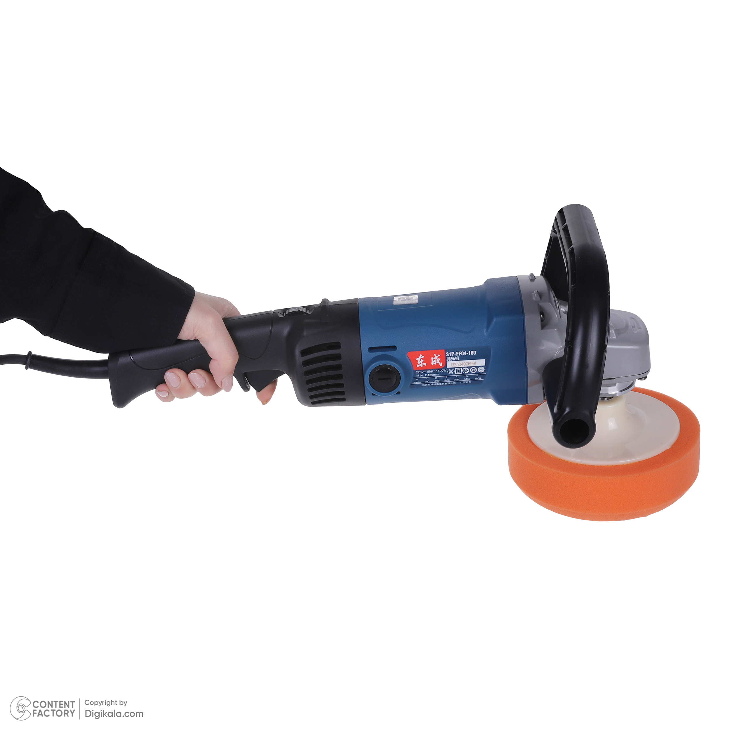 دستگاه پولیش 1400 وات دانگ چنگ مدل s1p-ff04-180 با حرکت روتاری