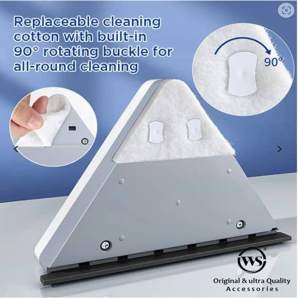 پاک کننده مغناطیسی شیشه  دبلیو اس مدل تک جداره از 3MM تا 10MM