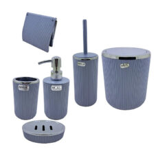 ست سرویس بهداشتی 6 پارچه امپرلند مدل کروم کد DH593