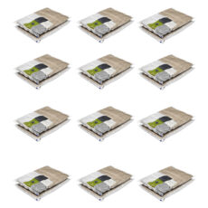 کیسه وکیوم مدل محافظ لباس و کاهش حجم سایز 50×60  بسته 12 عددی