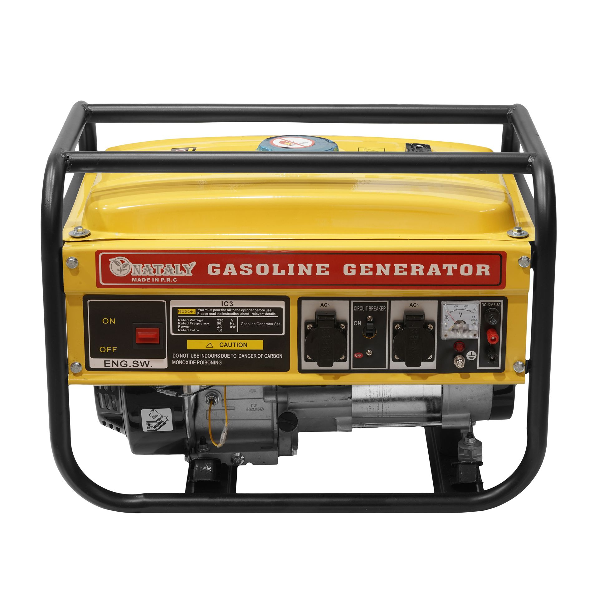 موتور برق بنزینی 7 اسب بخار مدل ic3 - 3kw