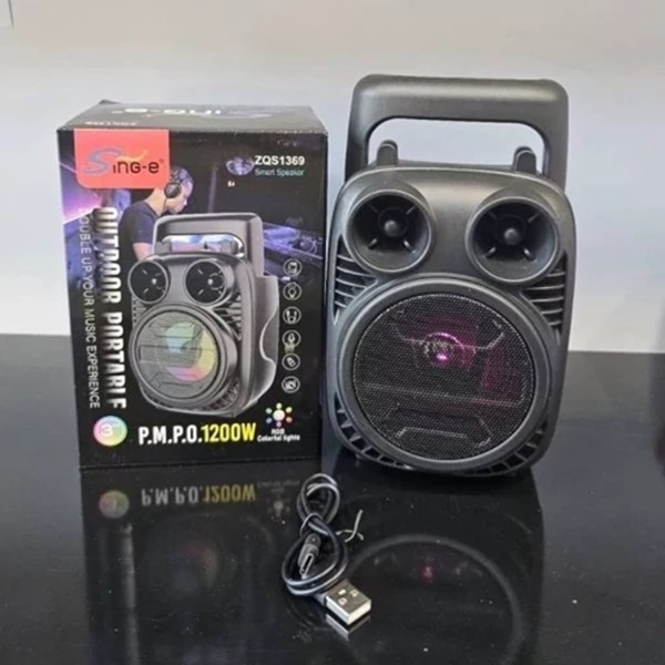 اسپیکر بلوتوثی قابل حمل مدل ZQS 1369