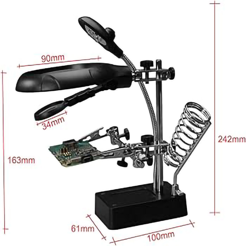 پایه هویه مدل TE-800 به همراه گیره مونتاژ