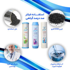 فیلتر دستگاه تصفیه آب لابستر مدل اکسترا مجموعه 9 عددی