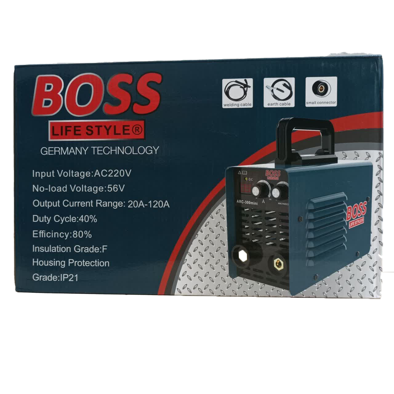 دستگاه جوشکاری 300 آمپر باس مدل 300A-mini