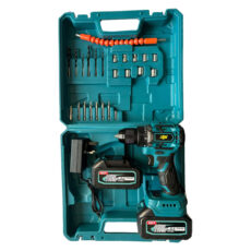 دریل پیچ گوشتی شارژی براشلس جاب مدل JB-8880 BR مجموعه 40 عددی