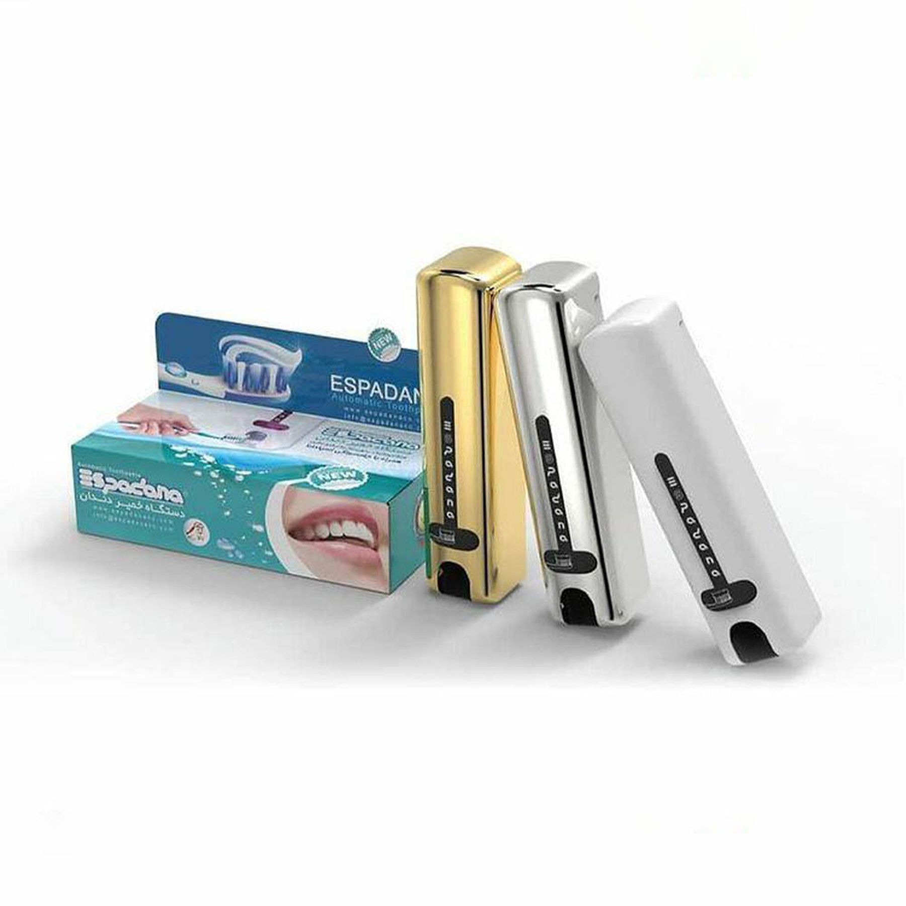 جا مسواکی و دستگاه خمیردندان اتوماتیک اسپادانا کد 01