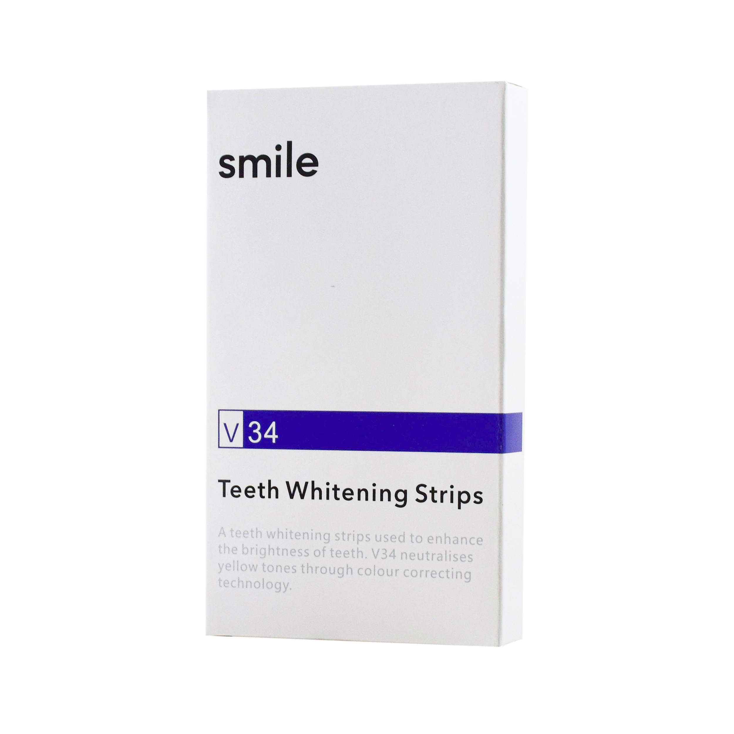 چسب سفید کننده دندان اسمایل مدل V34 بسته 7 عددی