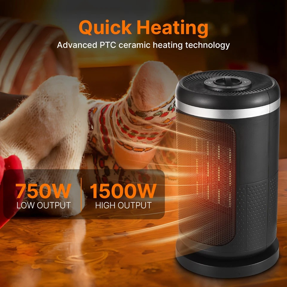 فن هیتر برقی مدل PTC-1500Q2