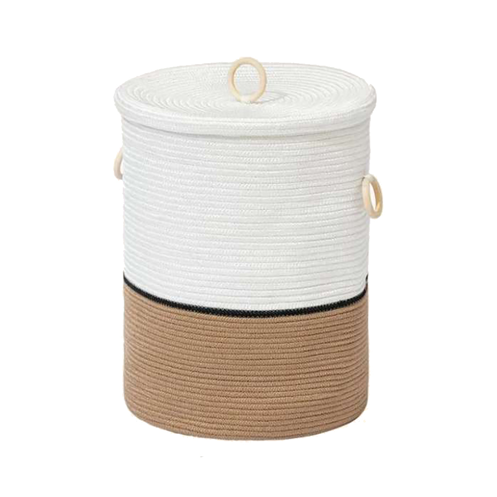 سبد رخت چرک مدل چوبی