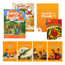 کتاب Family and Friends 4 اثر Naomi Simmons انتشارات آکسفورد 8 جلدی