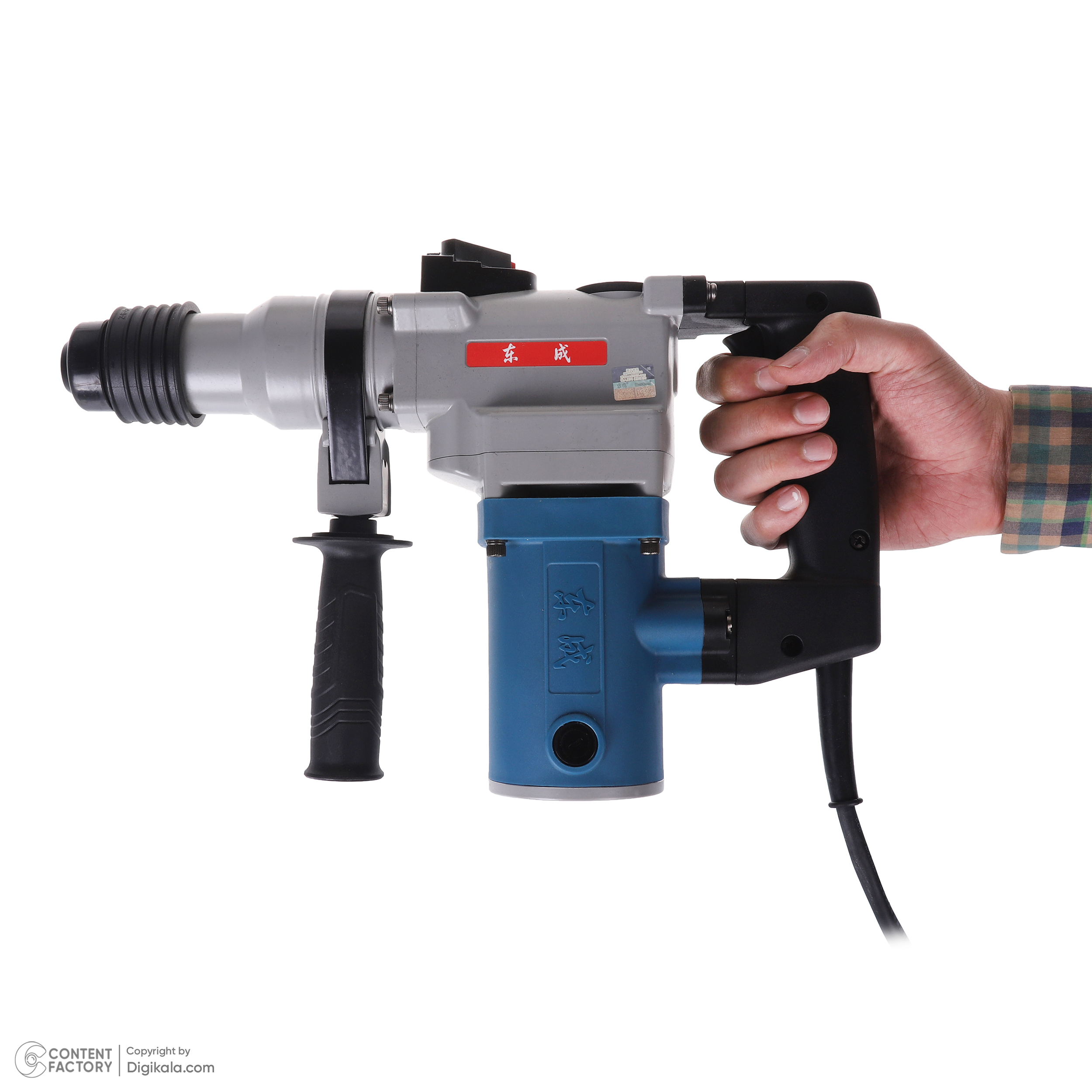 دریل بتن کن چهار شیار 26 میلیمتر 750 وات دانگ چنگ مدل DZC03-26-z1c-ff03-26